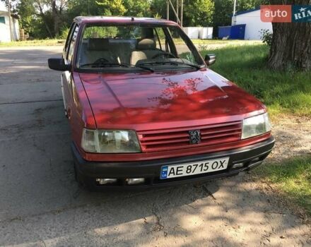 Червоний Пежо 309, об'ємом двигуна 1.3 л та пробігом 150 тис. км за 1800 $, фото 1 на Automoto.ua