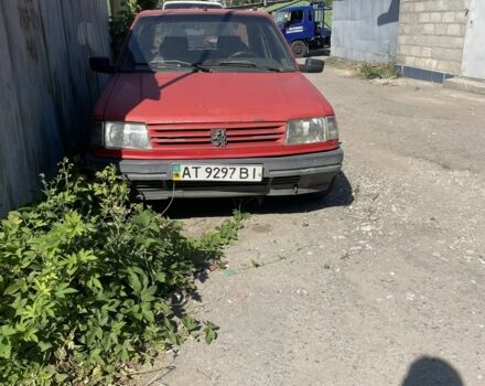 Красный Пежо 309, объемом двигателя 1.3 л и пробегом 1000 тыс. км за 650 $, фото 1 на Automoto.ua