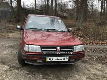 Пежо 309 1988 в Люботине на Automoto.ua Красный Пежо 309, объемом двигателя 1.6 л и пробегом 300 тыс. км за 600 $, фото 1 на Automoto.ua