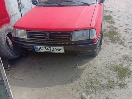 Червоний Пежо 309, об'ємом двигуна 1.1 л та пробігом 150 тис. км за 600 $, фото 1 на Automoto.ua