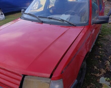 Червоний Пежо 309, об'ємом двигуна 1.1 л та пробігом 230 тис. км за 250 $, фото 1 на Automoto.ua