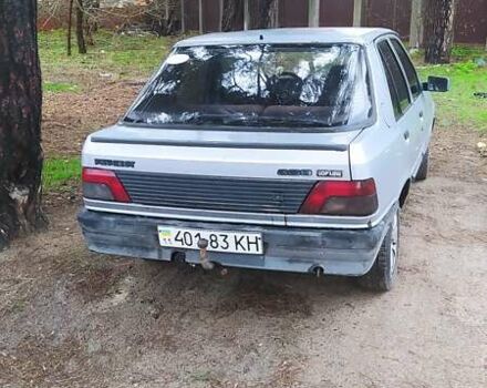 Серый Пежо 309, объемом двигателя 1.4 л и пробегом 222 тыс. км за 1300 $, фото 4 на Automoto.ua