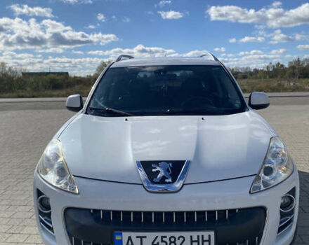 Белый Пежо 4007, объемом двигателя 2.2 л и пробегом 203 тыс. км за 10500 $, фото 1 на Automoto.ua