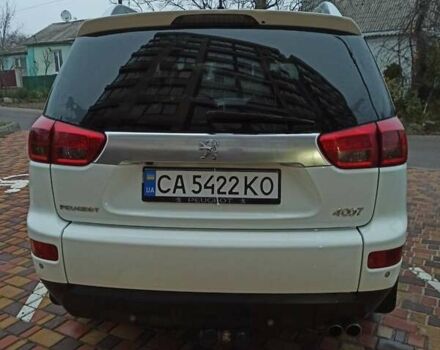Белый Пежо 4007, объемом двигателя 2.2 л и пробегом 189 тыс. км за 10150 $, фото 4 на Automoto.ua