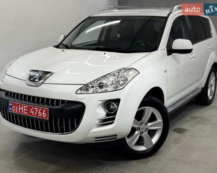 Белый Пежо 4007, объемом двигателя 2.2 л и пробегом 197 тыс. км за 11499 $, фото 5 на Automoto.ua