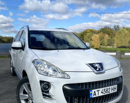 Белый Пежо 4007, объемом двигателя 2.2 л и пробегом 203 тыс. км за 10500 $, фото 1 на Automoto.ua