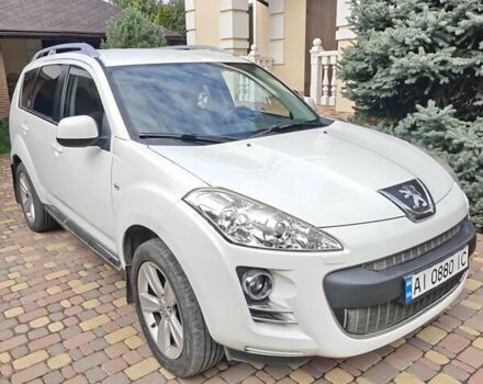 Белый Пежо 4007, объемом двигателя 2.18 л и пробегом 188 тыс. км за 9800 $, фото 1 на Automoto.ua
