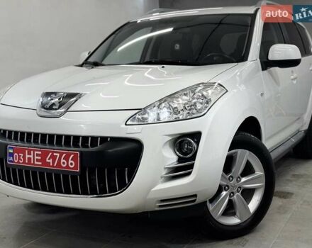 Белый Пежо 4007, объемом двигателя 2.2 л и пробегом 197 тыс. км за 11499 $, фото 1 на Automoto.ua