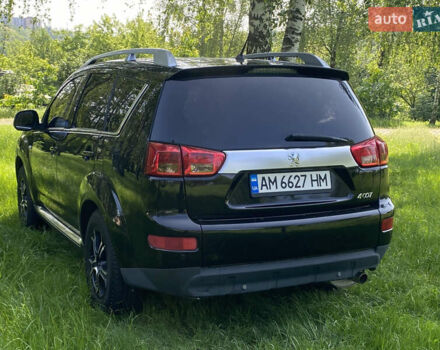 Черный Пежо 4007, объемом двигателя 2.4 л и пробегом 329 тыс. км за 7699 $, фото 5 на Automoto.ua
