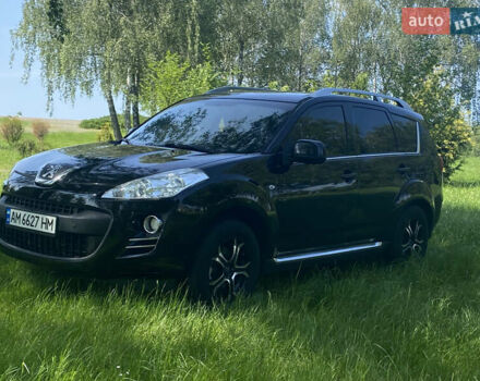 Черный Пежо 4007, объемом двигателя 2.4 л и пробегом 329 тыс. км за 7699 $, фото 1 на Automoto.ua