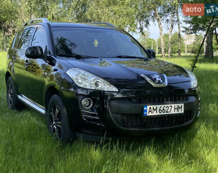 Черный Пежо 4007, объемом двигателя 2.4 л и пробегом 329 тыс. км за 7699 $, фото 11 на Automoto.ua