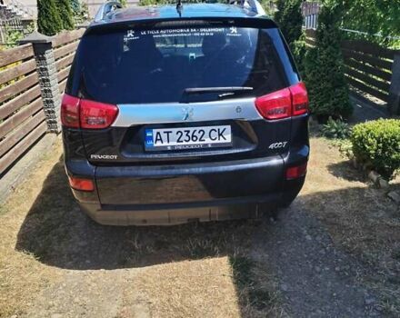 Черный Пежо 4007, объемом двигателя 2.18 л и пробегом 280 тыс. км за 8900 $, фото 1 на Automoto.ua