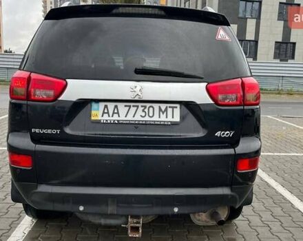 Черный Пежо 4007, объемом двигателя 2.36 л и пробегом 368 тыс. км за 8500 $, фото 3 на Automoto.ua
