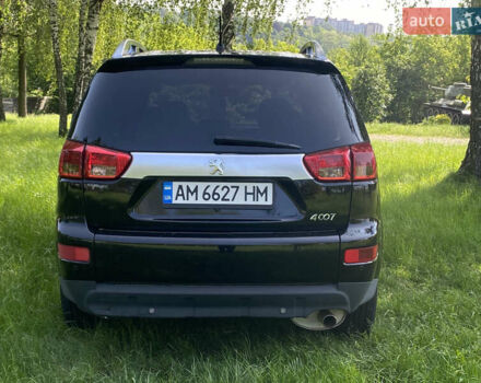 Черный Пежо 4007, объемом двигателя 2.4 л и пробегом 329 тыс. км за 7699 $, фото 6 на Automoto.ua