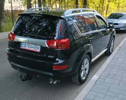 Черный Пежо 4007, объемом двигателя 2.2 л и пробегом 260 тыс. км за 8750 $, фото 4 на Automoto.ua