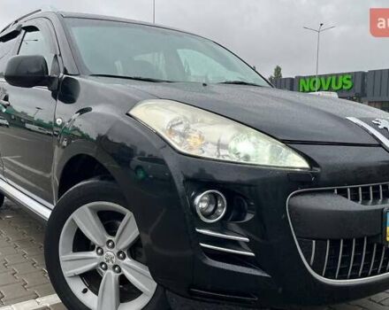 Черный Пежо 4007, объемом двигателя 2.36 л и пробегом 368 тыс. км за 8500 $, фото 1 на Automoto.ua