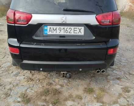 Черный Пежо 4007, объемом двигателя 2.18 л и пробегом 270 тыс. км за 10300 $, фото 5 на Automoto.ua