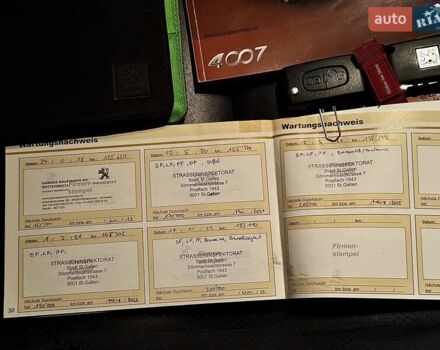 Чорний Пежо 4007, об'ємом двигуна 2.2 л та пробігом 210 тис. км за 9999 $, фото 99 на Automoto.ua