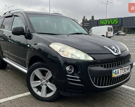 Черный Пежо 4007, объемом двигателя 2.36 л и пробегом 368 тыс. км за 8500 $, фото 1 на Automoto.ua