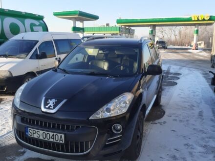 Черный Пежо 4007, объемом двигателя 2 л и пробегом 361 тыс. км за 6293 $, фото 1 на Automoto.ua