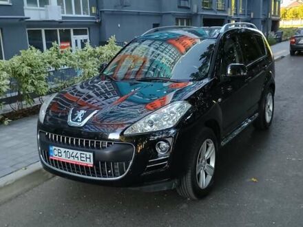 Черный Пежо 4007, объемом двигателя 2.2 л и пробегом 270 тыс. км за 7800 $, фото 1 на Automoto.ua