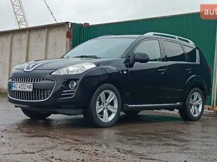Черный Пежо 4007, объемом двигателя 2.2 л и пробегом 253 тыс. км за 8350 $, фото 1 на Automoto.ua