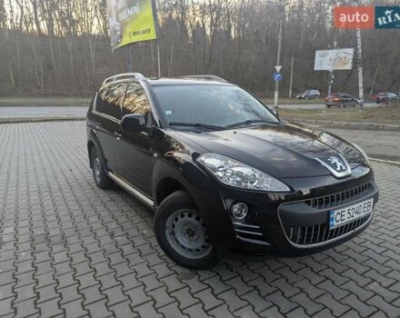 Черный Пежо 4007, объемом двигателя 2.2 л и пробегом 252 тыс. км за 8500 $, фото 1 на Automoto.ua