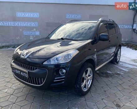 Черный Пежо 4007, объемом двигателя 2.2 л и пробегом 212 тыс. км за 10800 $, фото 1 на Automoto.ua