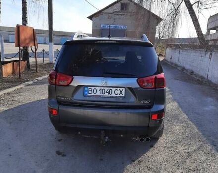 Серый Пежо 4007, объемом двигателя 2.2 л и пробегом 280 тыс. км за 10100 $, фото 27 на Automoto.ua