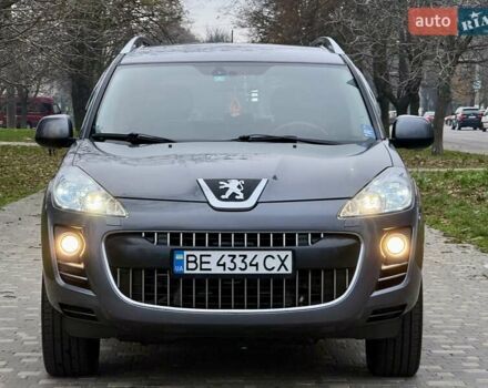 Серый Пежо 4007, объемом двигателя 2.18 л и пробегом 236 тыс. км за 9999 $, фото 1 на Automoto.ua
