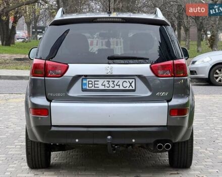 Серый Пежо 4007, объемом двигателя 2.18 л и пробегом 236 тыс. км за 9999 $, фото 7 на Automoto.ua
