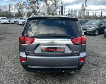 Серый Пежо 4007, объемом двигателя 2.36 л и пробегом 167 тыс. км за 9500 $, фото 10 на Automoto.ua