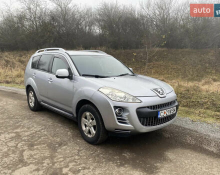 Серый Пежо 4007, объемом двигателя 2.2 л и пробегом 312 тыс. км за 4500 $, фото 1 на Automoto.ua