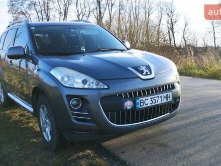 Серый Пежо 4007, объемом двигателя 2.18 л и пробегом 245 тыс. км за 10200 $, фото 1 на Automoto.ua