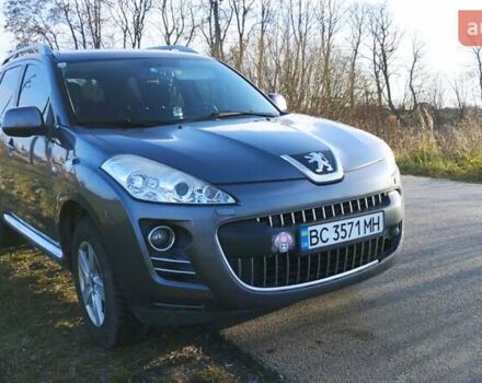 Серый Пежо 4007, объемом двигателя 2.18 л и пробегом 245 тыс. км за 10200 $, фото 1 на Automoto.ua