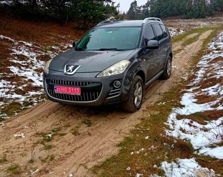 Серый Пежо 4007, объемом двигателя 2.2 л и пробегом 151 тыс. км за 10900 $, фото 1 на Automoto.ua