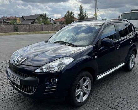 Синий Пежо 4007, объемом двигателя 2.18 л и пробегом 249 тыс. км за 9800 $, фото 2 на Automoto.ua