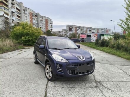 Синий Пежо 4007, объемом двигателя 2.2 л и пробегом 256 тыс. км за 4700 $, фото 1 на Automoto.ua