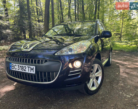 Синий Пежо 4007, объемом двигателя 2.18 л и пробегом 248 тыс. км за 9700 $, фото 1 на Automoto.ua