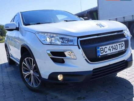 Белый Пежо 4008, объемом двигателя 1.6 л и пробегом 244 тыс. км за 12900 $, фото 1 на Automoto.ua