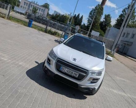 Белый Пежо 4008, объемом двигателя 2 л и пробегом 181 тыс. км за 11200 $, фото 1 на Automoto.ua