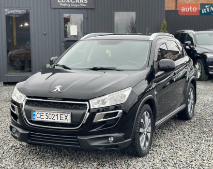 Черный Пежо 4008, объемом двигателя 2 л и пробегом 205 тыс. км за 11950 $, фото 1 на Automoto.ua