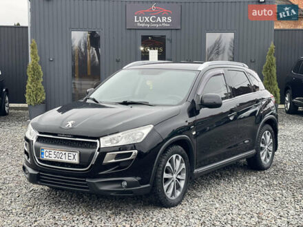 Черный Пежо 4008, объемом двигателя 2 л и пробегом 205 тыс. км за 11950 $, фото 1 на Automoto.ua