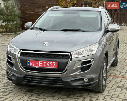 Серый Пежо 4008, объемом двигателя 1.8 л и пробегом 155 тыс. км за 12700 $, фото 1 на Automoto.ua