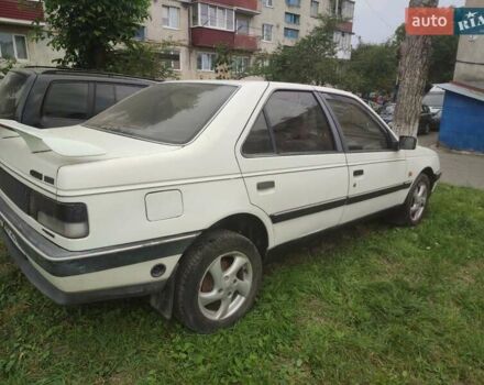Белый Пежо 405, объемом двигателя 1.6 л и пробегом 355 тыс. км за 850 $, фото 10 на Automoto.ua