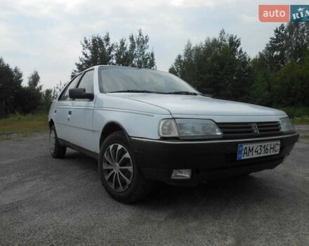 Белый Пежо 405, объемом двигателя 1.9 л и пробегом 300 тыс. км за 1600 $, фото 5 на Automoto.ua
