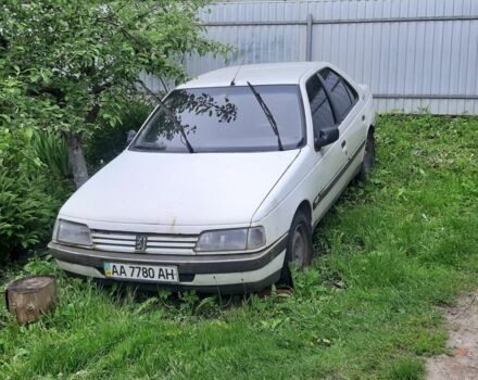 Белый Пежо 405, объемом двигателя 1 л и пробегом 35 тыс. км за 300 $, фото 1 на Automoto.ua