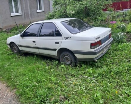 Белый Пежо 405, объемом двигателя 1 л и пробегом 35 тыс. км за 450 $, фото 2 на Automoto.ua