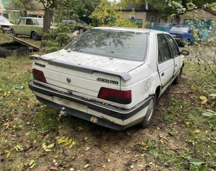 Белый Пежо 405, объемом двигателя 1.6 л и пробегом 200 тыс. км за 483 $, фото 3 на Automoto.ua