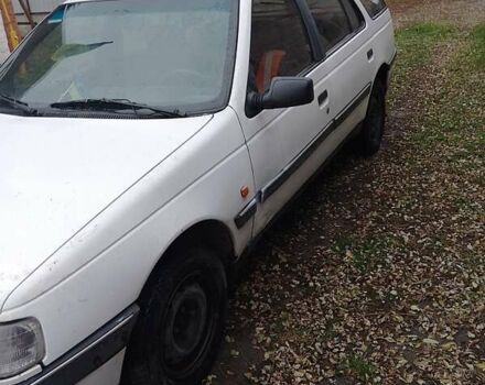 Белый Пежо 405, объемом двигателя 1.9 л и пробегом 228 тыс. км за 2000 $, фото 1 на Automoto.ua